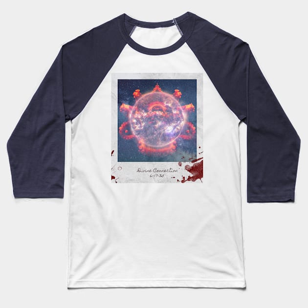 Divine Connection Baseball T-Shirt by t3style